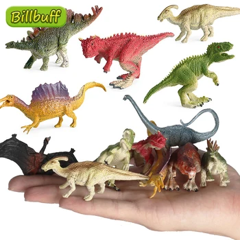 8db Szimuláció Dinoszaurusz Modell Pterodaktilusz Carnotaurus Brachiosaurus akciófigurák Oktatási játékok Karácsonyi ajándék