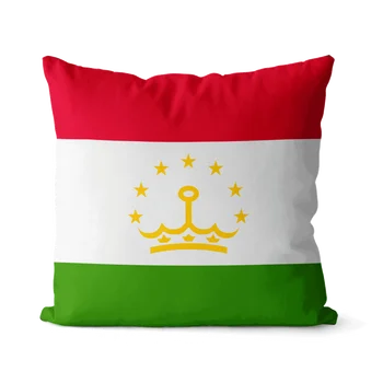 Zászló Tádzsik Bársony, Pamut Vászon négyzetes párna fedezze párnahuzat, használt kanapé a nappaliban céges buli autó