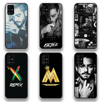 Maluma Hip-Hop Rapper Telefon tok Samsung Galaxy A21S A01 A11 A31 A81 A10 A20E a30-as A40 A50 A70 A80 A71 a51-es