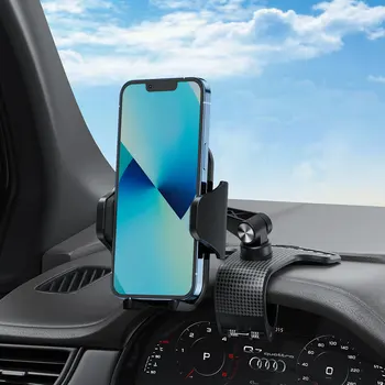 Autós Telefon tartó Autó Műszerfal-Hegy Telefon Jogosult Egyetemes 360° - Os Forgatás GPS Állvány iPhone Samsung Mobiltelefon tartó