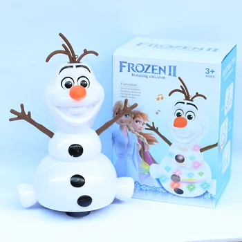 Disney Fagyasztott 2 Tánc Olaf Játékok Babák Figurák Aranyos Fény, A Zene, A Tánc Hóember Baba Karácsonyi, Születésnapi Ajándék Gyerekeknek Ajándék