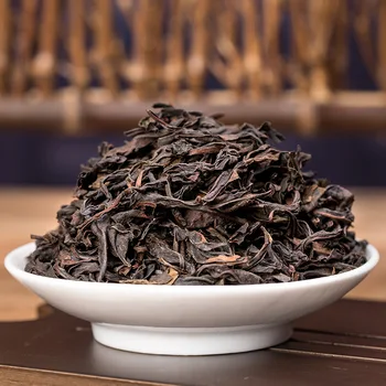 2021 Wuyishan Dahongpao Szuper Fahéj Da Hong Pao 5A Nagy Vörös Köntös Oolong Tea Nagy Rougui Szerves Zöld Élelmiszer teáskannában