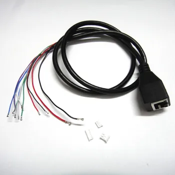 POE LAN-kábel 9pin CCTV IP kamera testület modul csatlakozó RJ45, Egyetlen állapotjelző LED