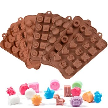 Szilikon Csokoládé Öntőforma Sütés Sütemény Formák Tepsiben A Cukrászda, Pékség Tartozékok Cukrászda Diy Eszközök