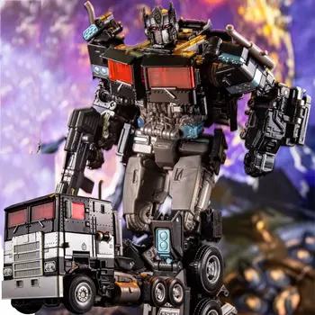 Transformers Teherautó, Autó Modell, Gyermek Játékok, Fekete Optimus Prime akciófigura SS38 OP Sai Csillag Parancsnok Átalakulás Robot Játék