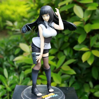 21cm Kawaii Hinata Hyuga Japán Anime figurát PVC Játékok Aranyos Hyuga Szexi Babák Szoba Dekor Díszek, Szülinapi Ajándék a Fiúk