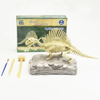 Új Fedezze fel Dinoszaurusz Készlet Csontváz Csontjai Modell Ásatás Régészeti Játékok Ajándék Ultimates Dinoszaurusz Tudomány Készlet