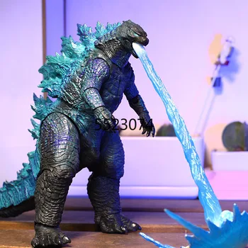 Eredeti Bandai Bule Nukleáris Jet Energia Verzió Godzilla Ábra Dinoszaurusz-Szörny 18 CM PVC Cselekvési Modell Gyűjtemény Gyerek Ajándék
