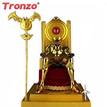 Tronzo TZ Modell Saint Seiya VOLT Pápa Shion Gemini Saga Pápa Trónt a Jogar Meghatározott Arany Szent akciófigura Modell Tartozékok Játékok
