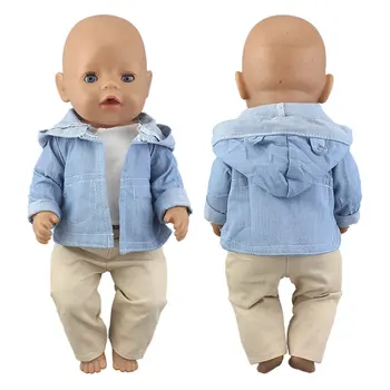 2021 Új téli Ruhák Alkalmas 43 cm Baby Doll, 17 Hüvelykes Reborn Baba Ruhák