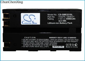 Cameron Kínai 4400mAh Akkumulátor GEB221, GEB90 a Leica ATX1200, ATX900,GPS900, GRX1200, GS20, Piper 100, 200, RX1200,RX900,SR20