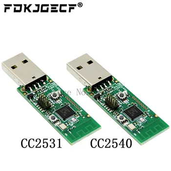 Vezeték nélküli Zigbee CC2531 Sniffer Puszta Testület Csomag Protokoll Analizátor Modul USB Dongle Elfog Csomag Modul CC2540