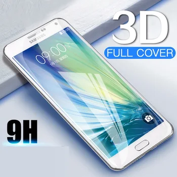 3D Puha Teljes Borító Védőfólia Samsung Galaxy A3 A5 A7 2016 2017 J3 J5 S9 Plus kijelző Védő fólia Hidrogél Film Nem Üveg