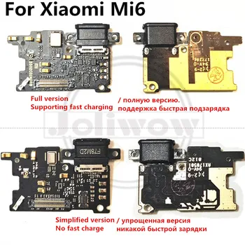 A Xiaomi MI az Mi6 Mi6 Micro USB Dokkoló Töltő Dokkoló Port Töltő Testület Flex Kábel Csatlakozó