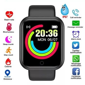 Az egyesült KIRÁLYSÁG Intelligens Karóra Android iPhone iOS-Bluetooth-Vízálló Fitness Tracker Nők, Férfiak