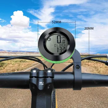 Motor Fordulatszám Mérő Digitális Kerékpár Többfunkciós Vízálló Sport Érzékelők Lcd Háttérvilágítású Kerékpár-Számítógép Sebességmérő