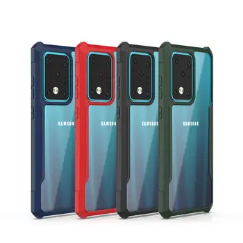 Samsung Galaxy A21S A31 A41 a51-es A71 A01 Core A11 Esetben Nehezen Átlátható védeni hátsó tok samsung M31S M31 M51 M11