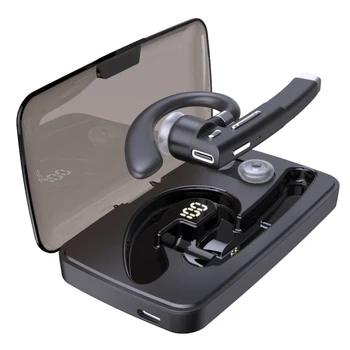 Bluetooth Fülhallgató YYK-520 Üzleti Modell Vezeték nélküli Fejhallgató Kéz-ingyenes Hívás Fülhallgató Kettős Használja A Bal, Illetve a Jobb Füle