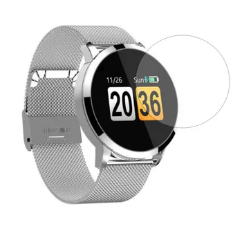 Smartwatch Edzett Üveg Védő Fólia Ultra Tiszta Őr Q8 Okos Órát Edzett LCD Kijelző Védő Fedél